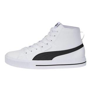 Puma彪马男鞋2022冬季新款情侣鞋高帮经典防滑休闲板鞋 387612-02