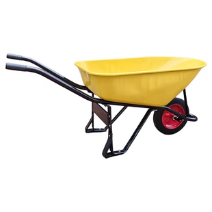 独双轮农用小推车工地单轮手推车推沙泥土花园斗车垃圾搬运车家用