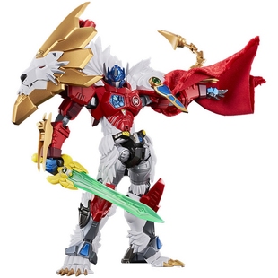 变形金刚 千值练 Flame Toys 风雷模型 BW 白狮 擎天柱 拼装模型