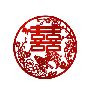 佰聚鑫结婚专用喜字贴婚礼新房专用婚房房间布置装饰囍子用品大全