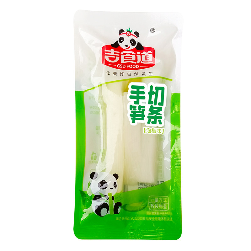 吉食道泡椒味手切笋条线下同款