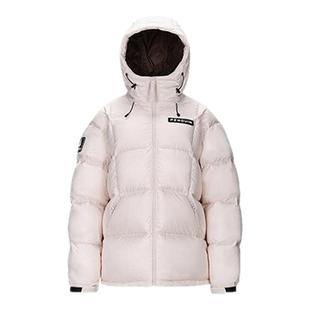 企鹅联名骆驼热能羽绒服女2025冬新款情侣加厚保暖户外短款面包男