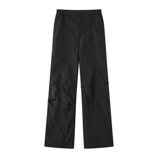 【Clarks x LNG联名款】26夏季新款女士机能风百搭直筒伞兵休闲裤