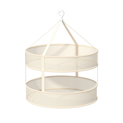 洁丽雅晾衣晒袜子神器晒衣篮羊绒衫平铺毛衣晾晒网兜凉袜子晾晒架