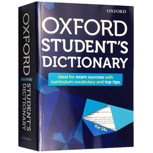 牛津中学生英语词典 英文原版 Oxford Student's Dictionary 牛津英英字典词典 全英文版 进口原版考试学习工具书籍