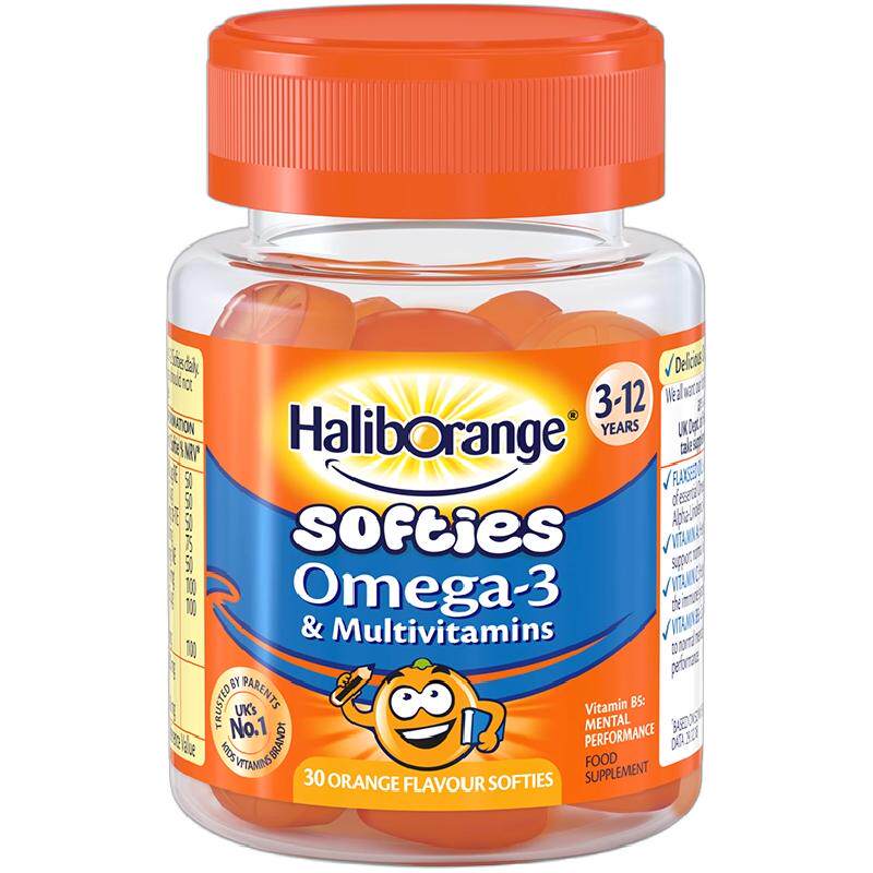 Haliborange哈利宝儿童鱼油软糖复合维生