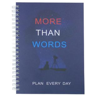 365天考研学习工作计划本自律打卡本月周日程表高考100天艾宾浩斯时间管理复习手册考研神器A5活页笔记本