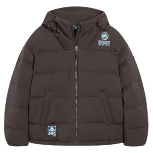 Lining/李宁正品反伍BADFIVE长安少年男子宽松鸭绒羽绒服AYMS343