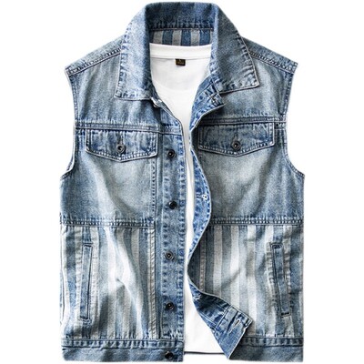 春秋季翻领宽松牛仔外套