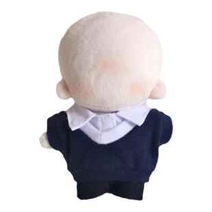 10cm娃衣胖体海星体棉花娃娃衣服西装学院风英伦风校服牛仔外套