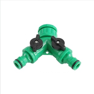 分流水龙头一分二带开关双出水分水器洗衣机进水管家用转换接头