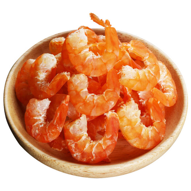 精品】大连金钩海米大虾仁干虾米干货非无盐特级野生开洋即食官方
