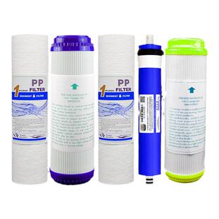 家用净水器10寸通用滤芯PP棉UDFCTO颗粒压缩后置活性炭RO反渗透滤