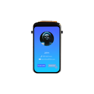 微雪 ESP32-S3开发板 1.47寸LCD显示屏 WiFi/蓝牙5 带RGB彩色灯珠