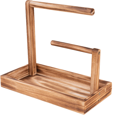 实木首饰架底座稳固不怕积灰