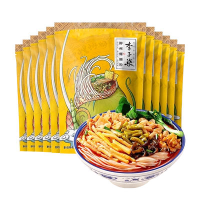 螺蛳粉丰富配料酣畅嗦粉李子柒