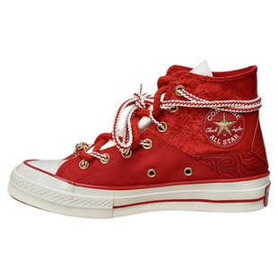 匡威正品新款1970S红色新年红蛇年限定男女高帮休闲运动鞋A13349C