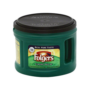 福格斯中度烘焙低咖啡因研磨咖啡粉Folgers Classic Decaf Coffee