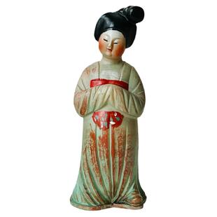 西安博物馆官方旅游文创纪念品唐粉彩仕女俑唐仕女摆件书签套装