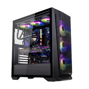 Tt启航者A7机箱电脑主机支持E-ATX双路大板360水冷玻璃侧透