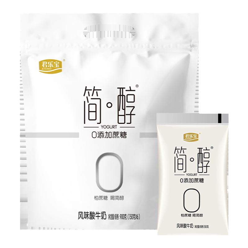 君乐宝简醇酸奶150g*12袋