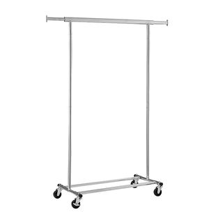 晾衣架伸缩晒衣架落地升降折叠单双杆式室内移动阳台晾衣杆挂衣架