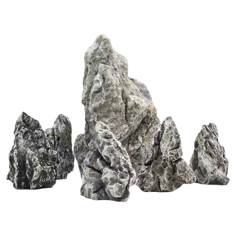 鱼缸青龙石造景石成品天然景观石