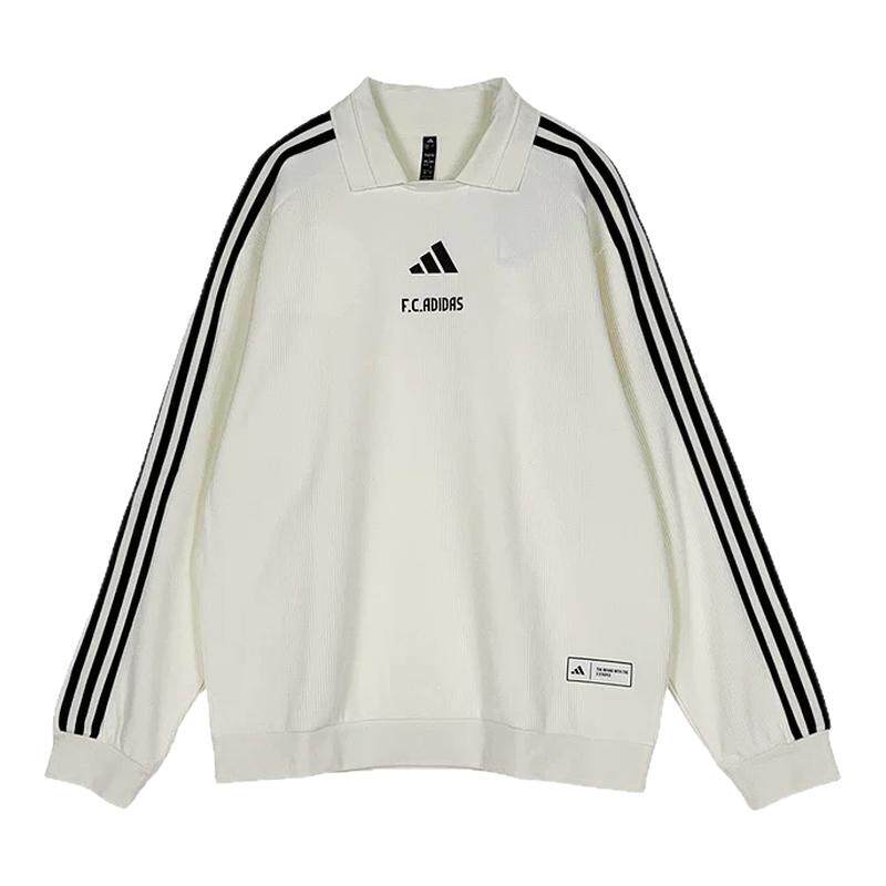 Adidas阿迪达斯男装2026秋季新款运动休闲长袖T恤POLO衫KX2848