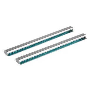 外卖夹单神器厨房单子固定器饭店后厨免打孔铝合金菜单长尾夹卡单器餐厅排单票据插单器不锈钢外卖订单夹