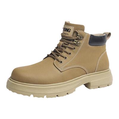 红蜻蜓马丁靴工装高帮