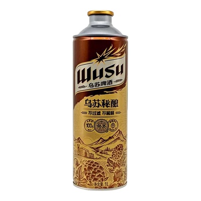 大乌苏秘酿精酿1升原浆啤酒