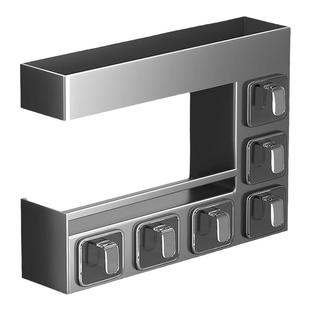 佳帮手厨房多功能置物架调料品盒罐组合套装家用多层收纳架壁挂式