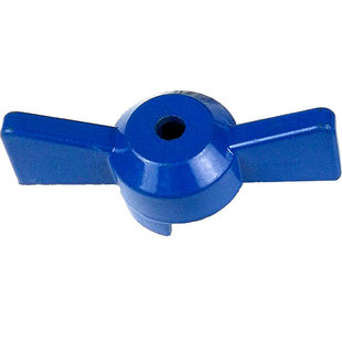 地暖分水器进水回水阀门手柄 大蝴蝶手柄地暖阀门配件过滤器球阀