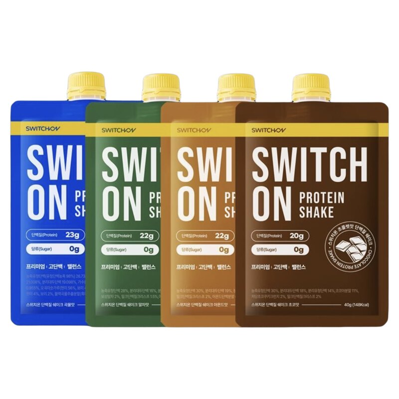 韩国直邮SwitchOn高蛋白粉0糖