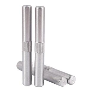 吉吉星中间滚花销 304不锈钢圆柱定位销合页销钉滚花轴M2M3M4M5M6