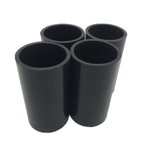 定制橡胶保护套圆柱形带底防尘耐磨橡胶帽橡胶套筒钢管耐温橡胶套