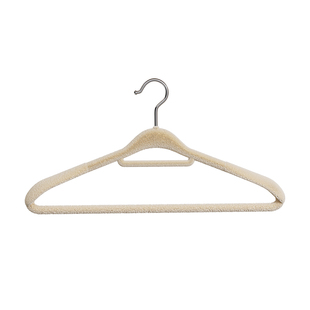 宽肩植绒衣架家用挂衣无痕防滑羊绒衫大衣专用衣柜加厚晾衣服撑子