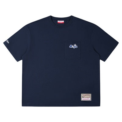 MN魔术队简约百搭纯色短袖T恤男