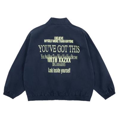 XXZXX潮牌印花休闲夹克外套男女