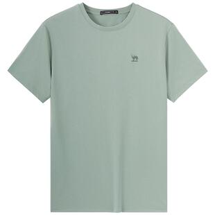 骆驼女装轻风速干T恤2026春夏新款户外情侣休闲宽松短袖上衣男女