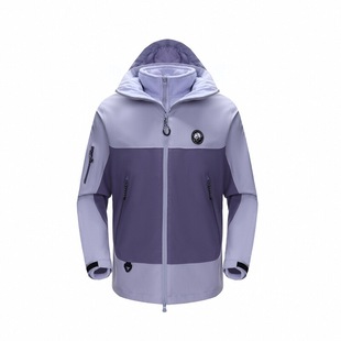 【中国熊猫SE】蔡徐坤同款硬壳冲锋衣男女抓绒内胆三合一防风外套