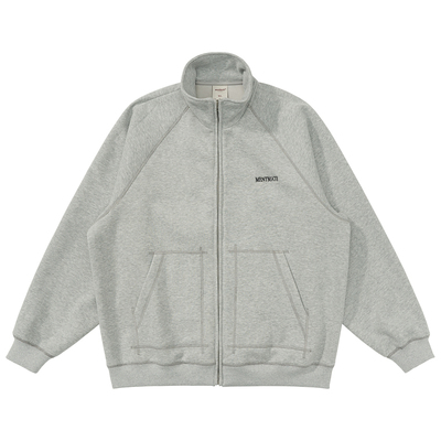 基础款黑灰宽松BF落肩外套卫衣冬