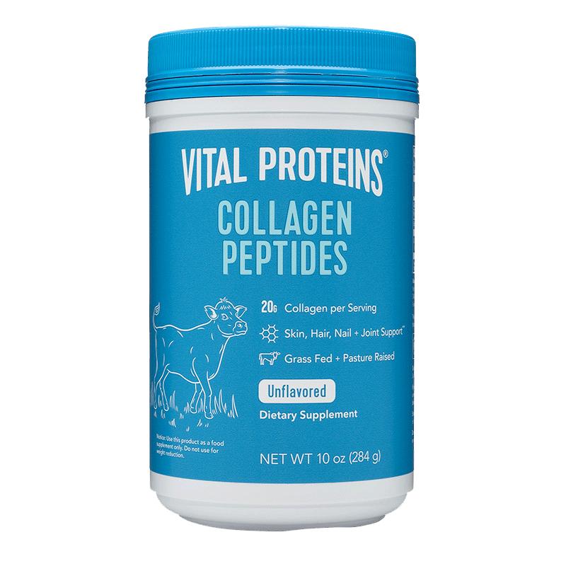 【直营】雀巢Vital Proteins胶原蛋白肽粉小蓝罐进口牛胶精华284g
