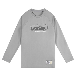 99%有志者UZIS长袖投篮服男圆领宽松篮球训练服运动速干上衣夺秒