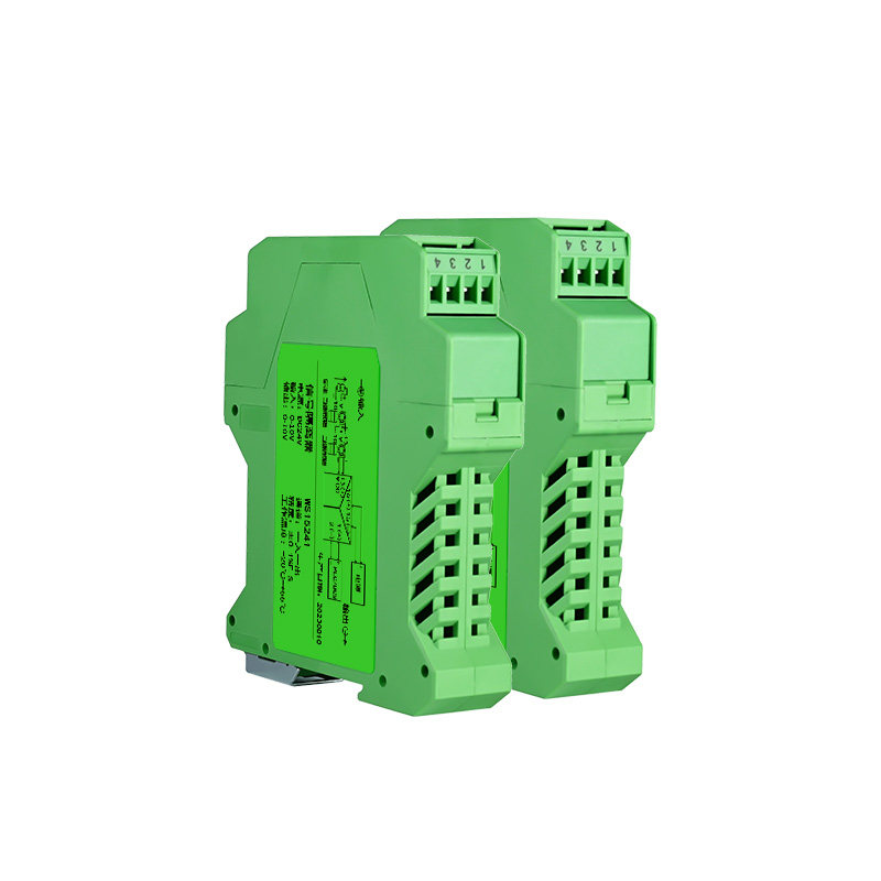 直流信号隔离器模拟量电流4-20mA电压模块分配变送一进二出0-10V