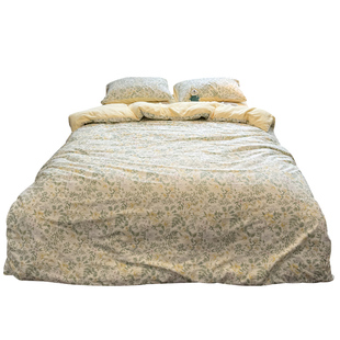 秋冬季加厚保暖全棉加绒牛奶绒被套单件200*230被罩公寓被单床品