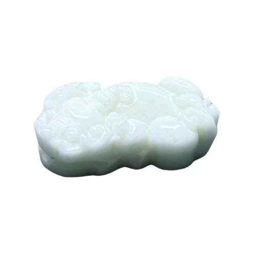 西安蓝田玉貔貅吊坠陕西产地官方国检保真天然玉石挂件项链玉坠