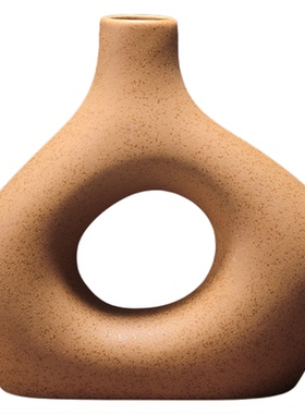 中古风客厅简约复古小众陶瓷花瓶