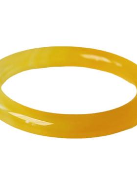 巴西原色水晶开运招财圆条手镯