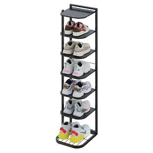 简易鞋架小窄门口室内多层家用鞋架子小型防尘楼道入户门鞋柜收纳